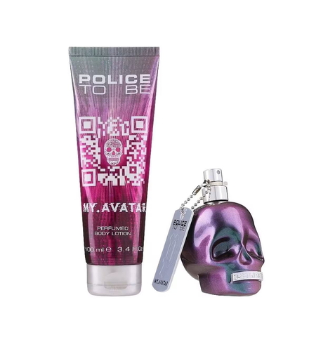 Set Police: To Be My Avatar, Hydrating, Body Lotion, 100 ml + To Be My Avatar, Eau De Parfum, For Women, 40 ml