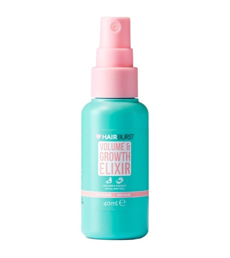 Hairburst, Elixir Volume & Growth, Vegan & Cruelty-Free, Hair Spray Treatment, Volumising & Strengthening, 40 ml