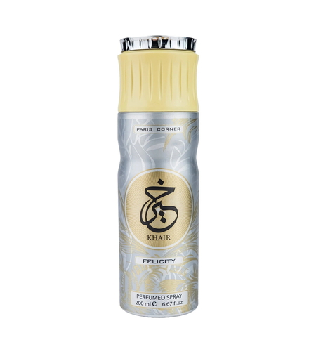 Paris Corner, Felicity, Vegan, Floral, Deodorant Spray, Unisex, 200 ml