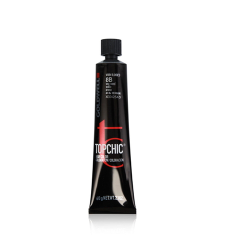 Goldwell, TopChic, Permanent Hair Dye, 8B Light Blonde Beige, 60 ml