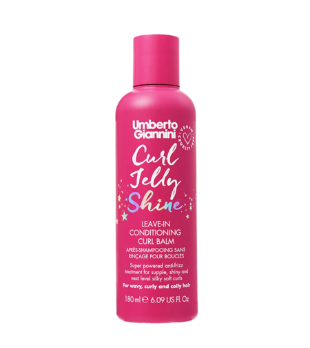 Umberto Giannini, Curl Jelly, Vegan & Cruelty-Free, Hair Balm, Hydrating & Shine, 180 ml