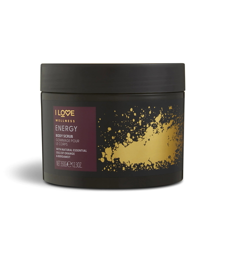 I Love, Wellness Energy, Vegan, Exfoliating, Body Scrub, 350 g