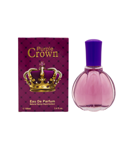 Fine Perfumery, Purple Crown, Eau De Parfum, For Women, 100 ml