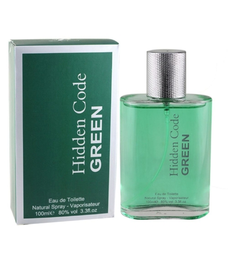 Fine Perfumery, Hidden Code Green, Eau De Toilette, For Men, 100 ml