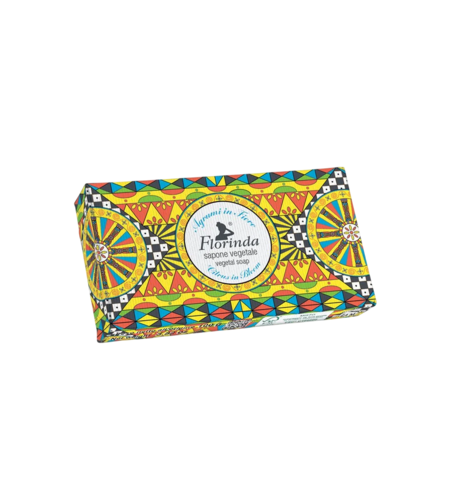Florinda, Citrus In Bloom, Vegan, Hydrating, Scented Soap Bar , Body, 100 g