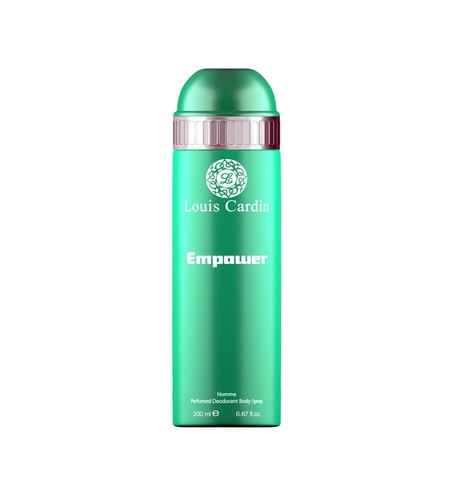 Louis Cardin, Empawer, Deodorant Spray, For Men, 200 ml