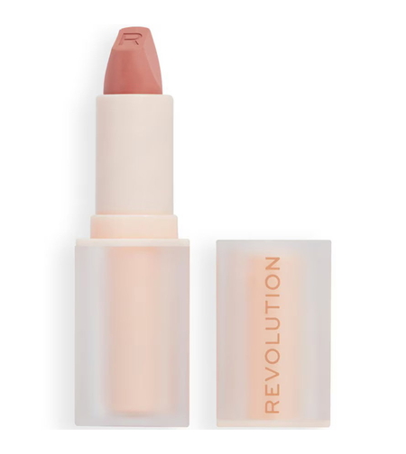 Makeup Revolution, Lasting Kiss, Cream Lipstick, Queen Pink, 3.2 g