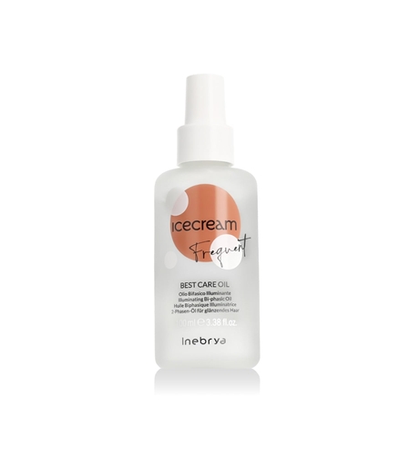 Inebrya, Ice Cream Frequent, Hair Oil Treatment, Frizz Control, 100 ml
