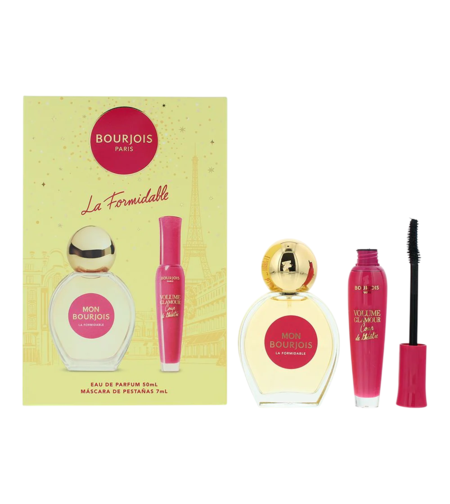 Set Bourjois: La Formidable, Eau De Parfum, For Women, 50 ml + Volume Glamour, Mascara, Black, 7 ml