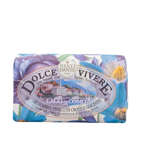 Nesti Dante, Dolce Vivere Lago Di Como, Cleansing & Hydrating, Floral, Scented Soap Bar , 250 g