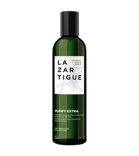 Lazartigue, Purify Extra, Vegan, Hair Shampoo, For Extra Purification, 250 ml
