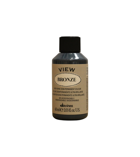 Davines, View, Demi-Permanent Hair Dye,  Bronze, 60 ml