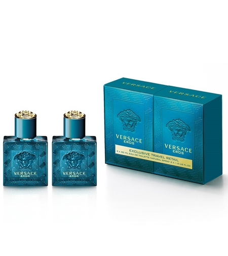 Set Versace: Eros, Eau De Toilette, For Men, 30 ml + Eros, Eau De Toilette, For Men, 30 ml