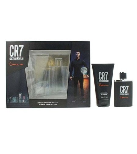 Set Cristiano Ronaldo: CR7 Game On, Eau De Toilette, For Men, 50 ml + CR7 Game On, Shower Gel, Body, 150 ml