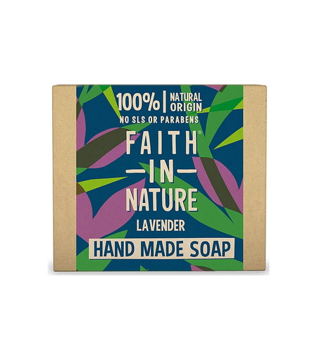 Faith In Nature, Lavender, Cleansing & Moisturising, Soap Bar, 100 g