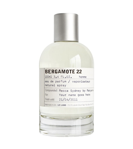 Le Labo, Bergamote 22, Eau De Parfum, Unisex, 100 ml