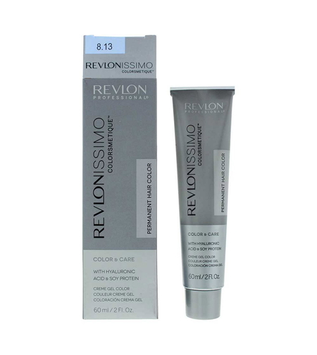 Revlon, Revlonissimo Colorsmetique, Permanent Hair Dye, 8.13 Light Frosty Beige Blonde, 60 ml