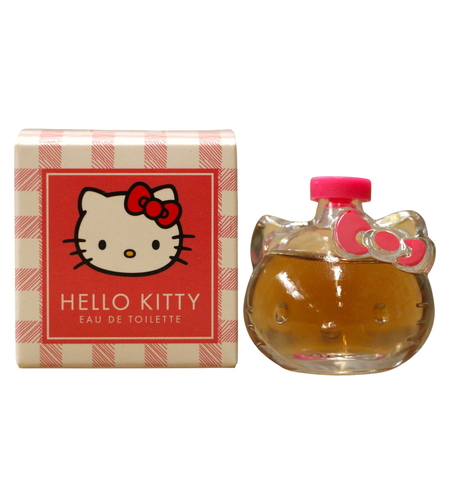 Hello Kitty, Iconic Vichy Rouge, Eau De Toilette, For Girls, 5 ml *Miniature