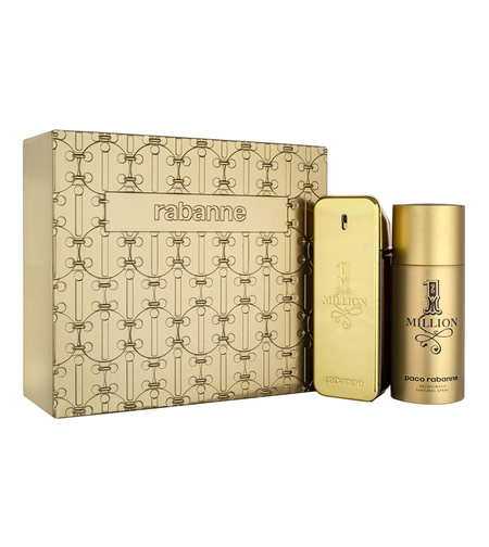 Set Paco Rabanne: 1 Million, Eau De Toilette, For Men, 50 ml + 1 Million, Deodorant Stick, For Men, 75 ml