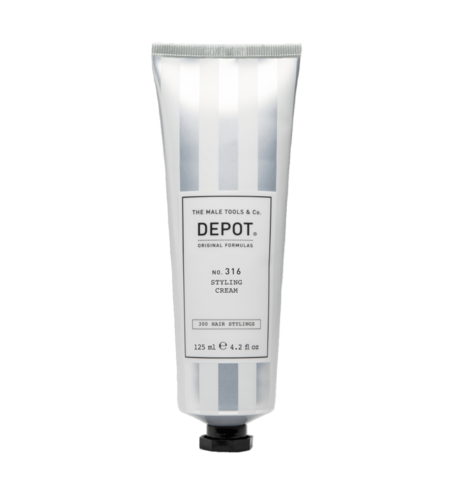 Depot, 300 Hair Stylings No. 316, UV Filter, Hair Styling Cream, Medium Hold, 125 ml