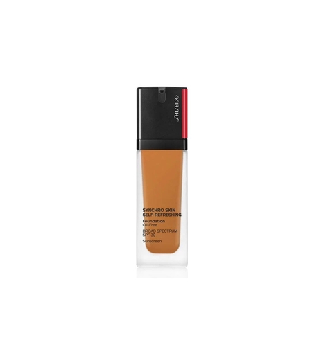 Shiseido, Synchro Skin Self-Refreshing, Oil Free, Liquid Foundation, 430, Cedar, SPF 30, 30 ml