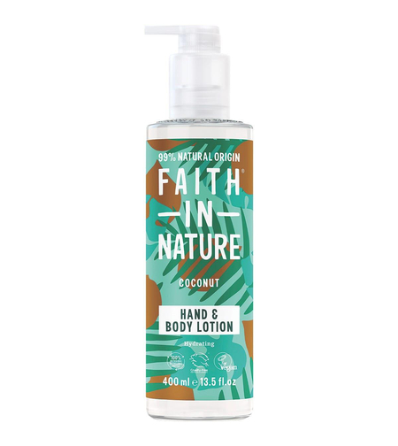 Faith In Nature, Coconut, Hydrating & Softening, Daily, Body Lotion, For Hands & Body, 400 ml