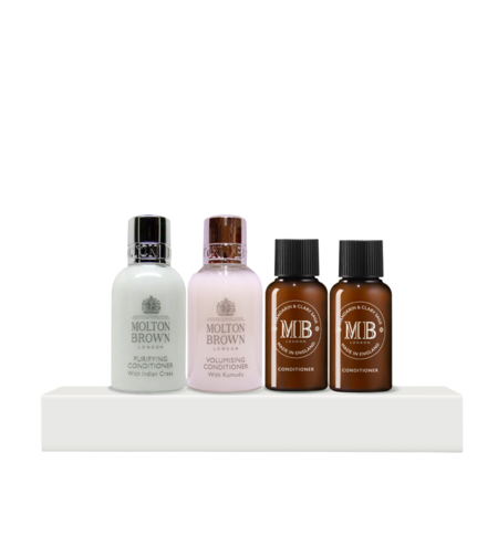 Hair Therapy Conditioner Set Molton Brown: Indian Cress, Hair Conditioner, For Purifying, 50 ml + Kumudu, Hair Conditioner, For Volume, 50 ml + Mandarin & Clary Sage, Hair Conditioner, For Repairing, 30 ml + Molton Brown, Kumudu, Hair Conditioner, Fo