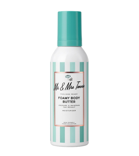 Mr & Mrs Tannie, Body Foamy Butter, Aloe Vera, Moisturizing, Body Butter, 200 ml