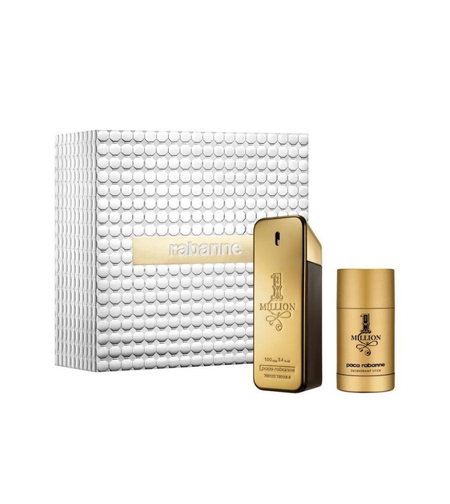 Set Paco Rabanne: 1 Million, Eau De Toilette, For Men, 100 ml + 1 Million, Deodorant Stick, For Men, 75 ml