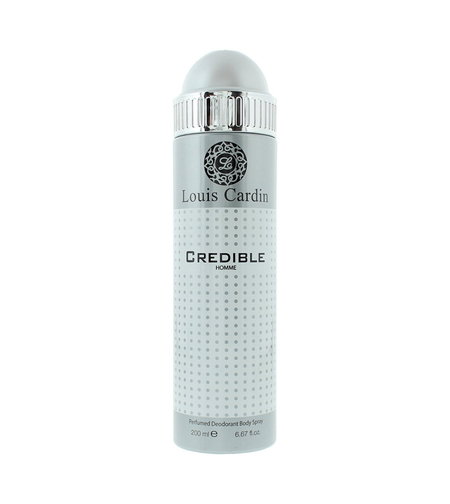 Louis Cardin, Credible Homme, Deodorant Spray, For Men, 200 ml