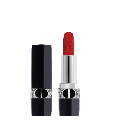 Christian Dior, Dior Rouge, Satin Matte, Cream Lipstick, Iconic Red, 3.5 g