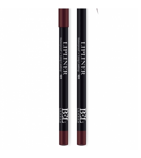 Bel London, BEL London, Hydrogenated Vegetable Oil, Waterproof, Contour, Lip Liner, 101, 0.78 g