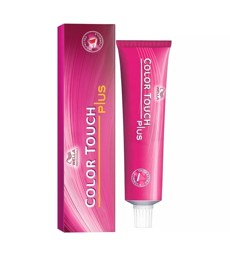 Wella Professionals, Color Touch Plus, Ammonia-Free, Semi-Permanent Hair Dye, 33/06 Intense Dark Brown Natural Violet, 60 ml