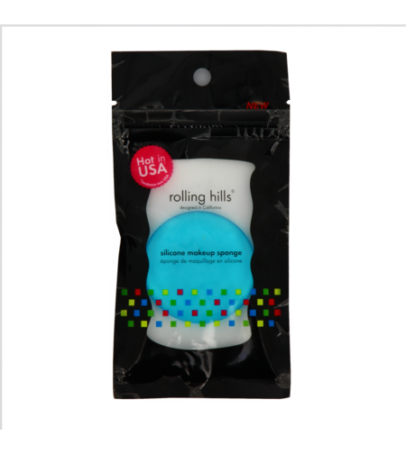 Rolling Hills, Rolling Hills, Silicone, Makeup Sponge, Blue
