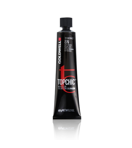 Goldwell, TopChic, Permanent Hair Dye, 8N Light Blonde, 60 ml