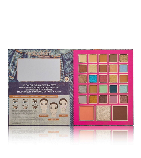 Bellapierre Cosmetics, 90's Glam, Multi-use, Face Palette, 42.5