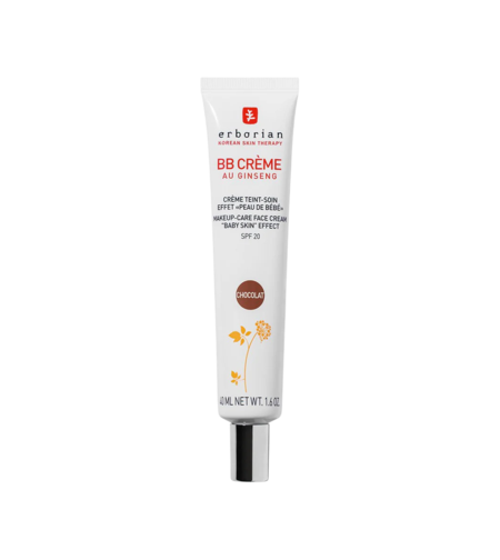 Erborian, B.B Cream, Ginseng, Matte, BB Cream, Chocolate, SPF 20, 40 ml