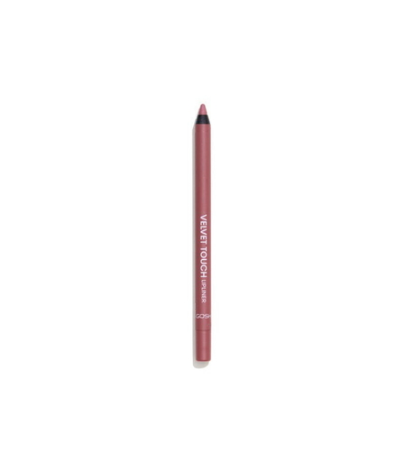 Gosh, Velvet Touch, Allergy Certified, Lip Liner, Lip Liner, 009, Rose, 1.2 g
