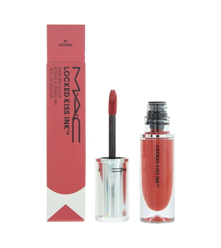 MAC, Locked Kiss Ink, Liquid Lipstick, 80, Doyenne, 4 ml