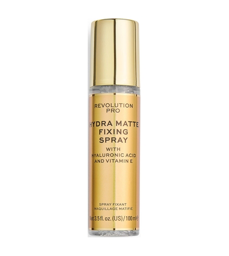 Revolution Pro, Hydra-Matte, Hyaluronic Acid, Mattifying, Makeup Fixer Spray, 100 ml