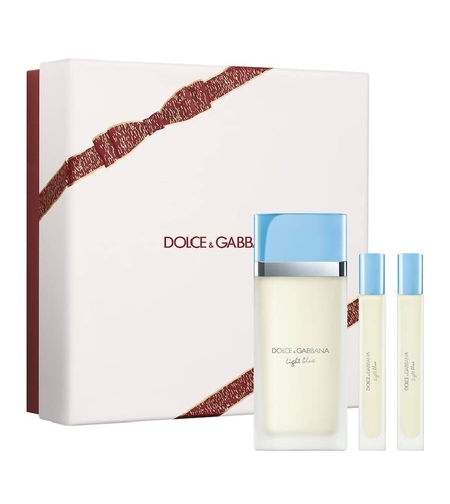 Set Dolce & Gabbana: Light Blue, Eau De Toilette, For Women, Refillable, 100 ml + Light Blue, Eau De Toilette, For Women, 2 pcs, 10 ml