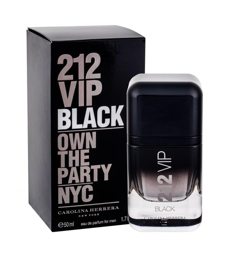 Carolina Herrera, 212 VIP Black, Eau De Parfum, For Men, 50 ml