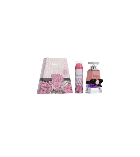 Set Lattafa: Washwasha, Eau De Parfum, For Women, 100 ml + Washwasha, Body Spray, 50 ml