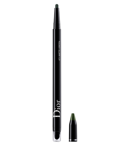 Christian Dior, Diorshow On Stage, Waterproof, Double-Ended, Kohl Eyeliner, 471, Matte Green, 1.2 g