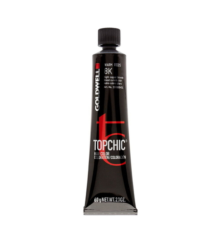 Goldwell, TopChic, Permanent Hair Dye, 8K Light Blonde Copper, 60 ml