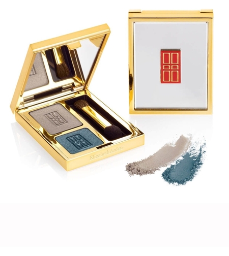 Elizabeth Arden, Beautiful Color Duo, Eyeshadow Powder, 06, Misty Teal, 2 Shades, 3 g