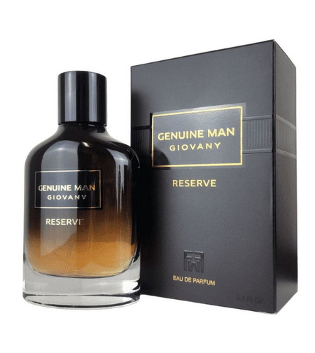 Fragrance World, Genuine Man Giovany Reserve, Eau De Parfum, For Men, 100 ml