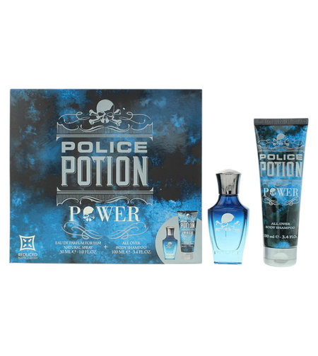 Set Police: Potion Power, Eau De Parfum, For Men, 30 ml + Potion Power, Hydrating, Body Lotion, 100 ml
