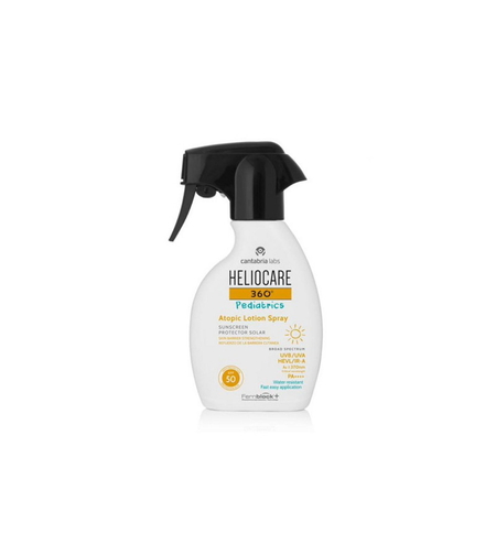 Cantabria Labs, Heliocare 360º Pediatrics, UV Protection, Sunscreen Spray, SPF 50, 250 ml