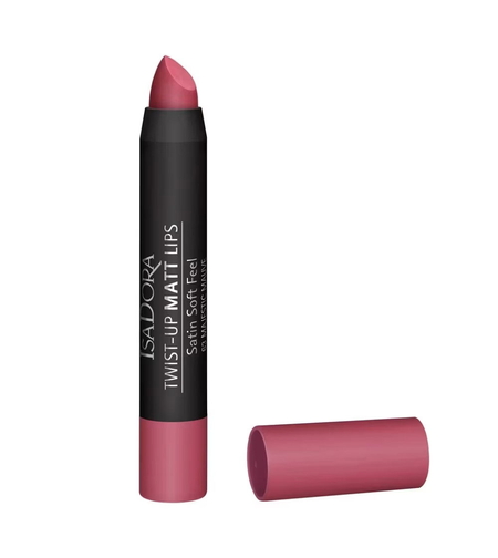 IsaDora, Twist-Up, Satin Finish, Cream Lipstick, 63, 3.3 g